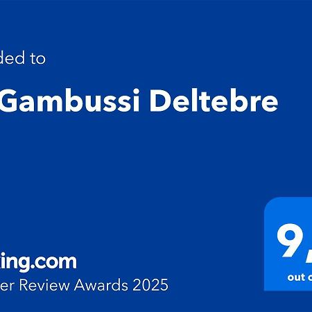 Апартаменты Lo Gambussi Дельтебре Экстерьер фото